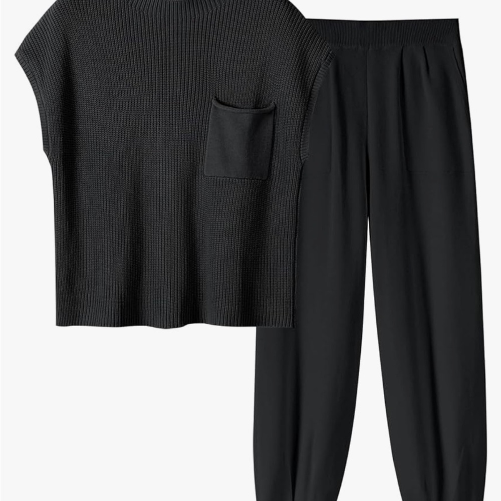 Amazon Black Jogger Track Pants